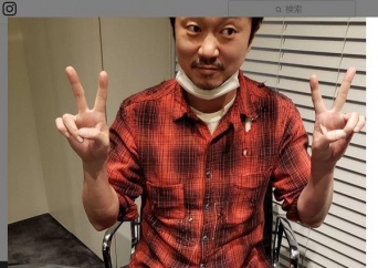 新井浩文のインスタグラムより