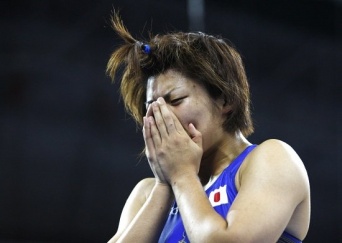 伊調馨選手(AP/アフロ)