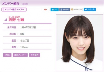 乃木坂46公式サイトより
