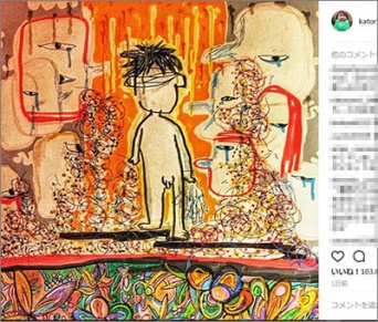 香取慎吾のインスタグラムより