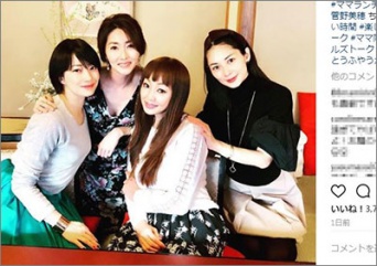 神田うの インスタグラムより