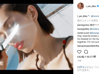 インスタグラム：水原希子（@i_am_kiko）より