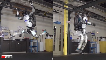 二足歩行の人型ロボットアトラスがまた進化。アクロバティックな動きでロボットが越えられなかった壁を突破しつつある
