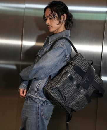 品質検査済 三代目JSB・今市隆二『FENDI 2024 COLLECTION』デニム SUMMER ジャケット・アウター