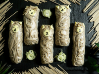 蕎麦を手づかみで食べられるしかわいい。生春巻きで巻いた蕎麦アルパカの作り方【ネトメシ】