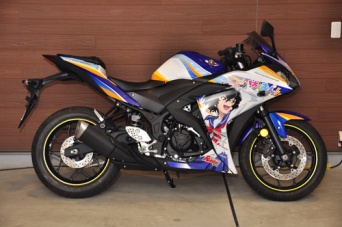 3号車（天野恩紗仕様・YZF-R25）価格：95万円