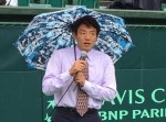 雨で試合開始が遅れる⇒　松岡修造がフリートークで場をつなぐ神対応！