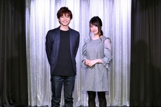 主演の北村悠さん（左）と今出舞さん