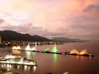 「ルーフトップテラス」からの眺め