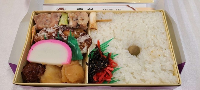特製弁当の中身
