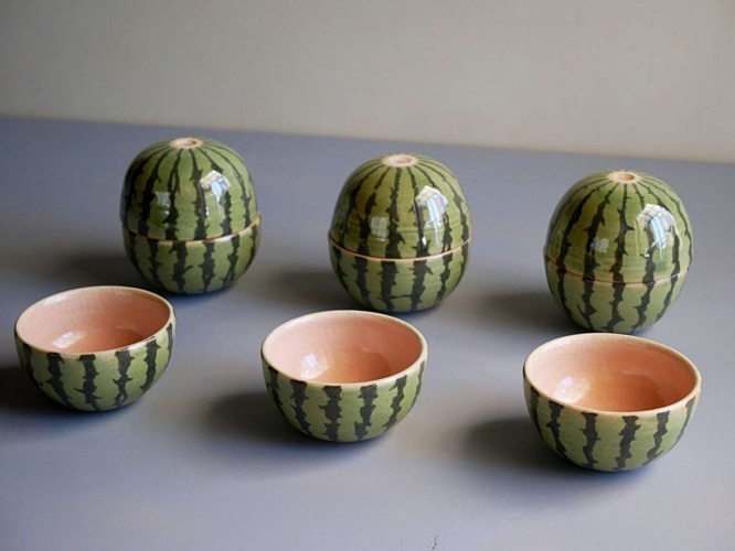 よく見ると、しまも少しずつ違う（写真は悦さん提供）