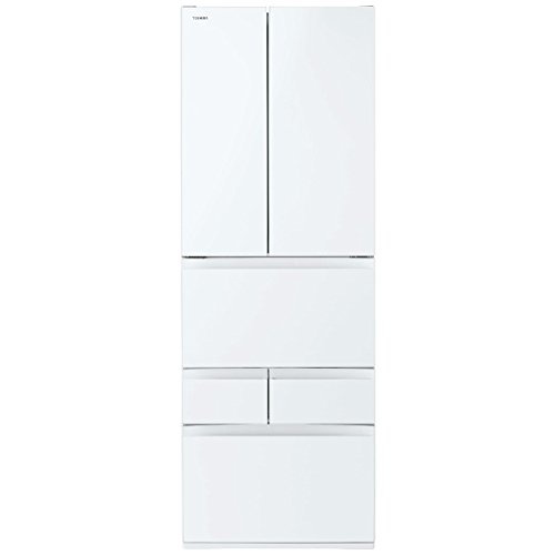 東芝 冷凍冷蔵庫 VEGETA 509L クリアシェルホワイトGR-K510FD(ZW)