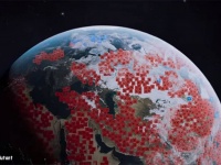 世界中には100万個以上の地雷が埋まっている。現実世界をシミュレートした「マインスイーパー」