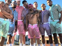 男は黙ってレースだぜ！涼しさとかわいらしさを兼ねそろえた男性用レースシャツ＆ショートパンツが販売開始