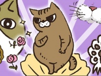 アレな生態系日常漫画「いぶかればいぶかろう」第10回：猫のかわいさの正体を探れ！（パーツ編）