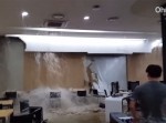 韓国の大学で浸水事故！　その瞬間を捉えた動画が恐ろしい…