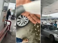 ガソリンを入れたと思ったら水だった！車の不具合が生じた顧客らガソリンスタンドへ非難殺到（アフリカ）