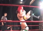ジョーイ・ライアンのスープレックスが恥辱プレイ　女子レスラーのおっぱいをホールドして投げる動画集