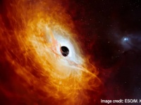 史上最も明るい天体の源は超大質量ブラックホール、1日に太陽1個を貪り食う
