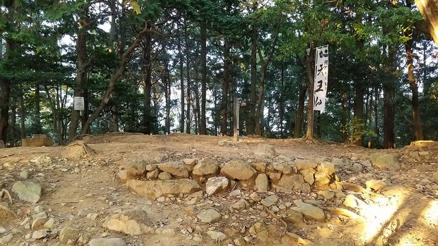 天王山ののぼり