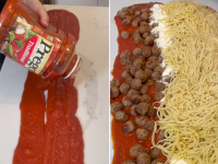 これをイタリア式と言ってしまっていいのか？アメリカ人がテーブルに直接盛り付ける、ダイナミックパスタの作り方を披露