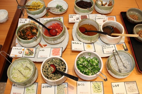 トッピングも使い放題