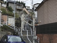 水鳥号が運行する坂道（写真は、羊食べる＠hitsuji_eatさん