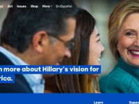 HP「Hillary for America」より
