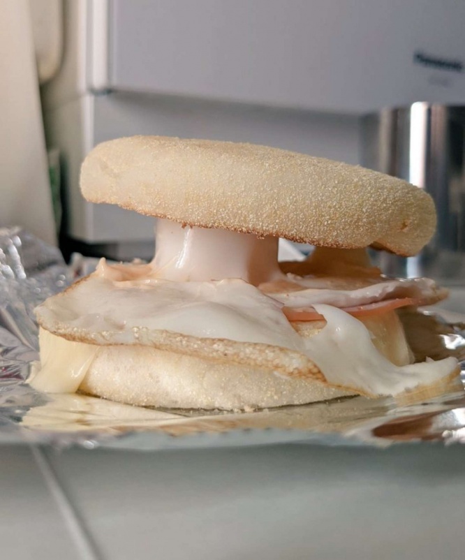 こうして挟むと本当に貝柱に見える