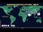 人類誕生から未来までの“人口増加”をシミュレーションした動画を読み解く