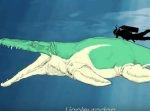 デカすぎ…！　ジュラ紀の海に生息していた海洋生物と人間の比較が怖い。
