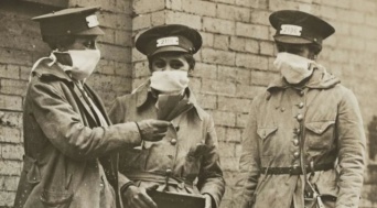 アメリカのマスクを嫌う風潮はスペイン風邪流行時からあった。1919年に結成された反マスク同盟（サンフランシスコ）