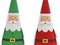 話題の女子向けペーパークラフト。クリスマスの飾り付けもお手軽カンタン！