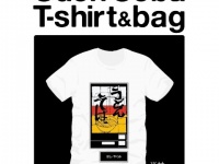 “めん類自動調理販売機”デザインのTシャツがついに登場！『うどんそばTシャツ』