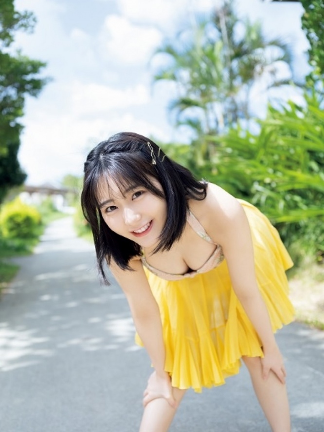 田中美久 from HKT48　撮影／青山裕企⒞白泉社