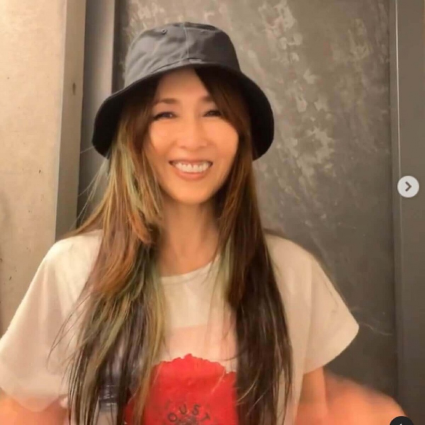 インスタグラム：工藤静香(@kudo_shizuka)より