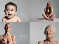 年齢を経た美しさがある。0歳から100歳まで、女性の100年を60秒で