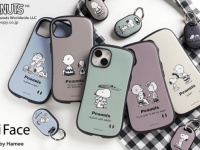 大人かわいい！　くすみカラー×PEANUTS柄のスマホケース＆AirTagケース新登場