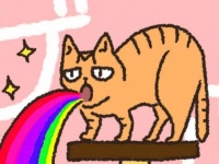 アレな生態系日常漫画「いぶかればいぶかろう」第8回：猫のゲボに役立つライフハック