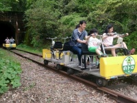 「奥のとトロッコ鉄道」（宗玄酒造フェイスブックより）