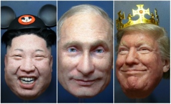 最恐の笑顔・・・プーチンとかトランプとか金正恩になりきれる超絶リアルなマスクが絶賛販売中