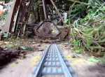 カメラ装着！レゴトレインから見える景色が最高。運転席や電車の上からの目線も