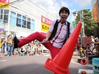 大道芸人たっきゅうさんのプレスリリース画像