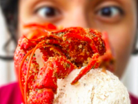 テキサス州で話題のザリガニアイス、甘じょっぱくて香ばしいおいしさがウケて、大好評で完売御礼（アメリカ）