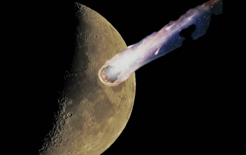 月にうっすら大気がある理由。隕石の衝突が関与していた