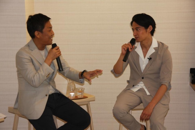 木地氏（左）、久保氏（右）によるトークセッション