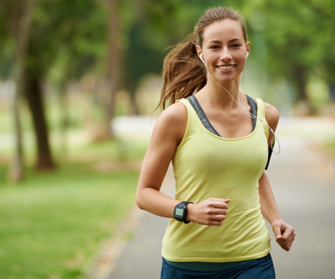 Running is great cardio