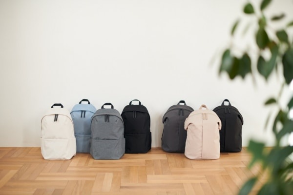 通勤シーンに便利な機能つき。KEYUCA、撥水リュック登場
