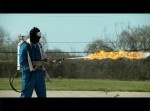 【実験動画】火炎放射器をスローで見てみると？