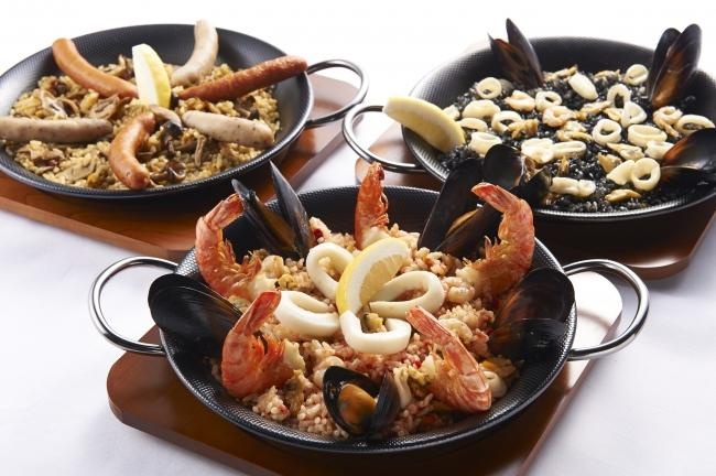 パエリアが500円